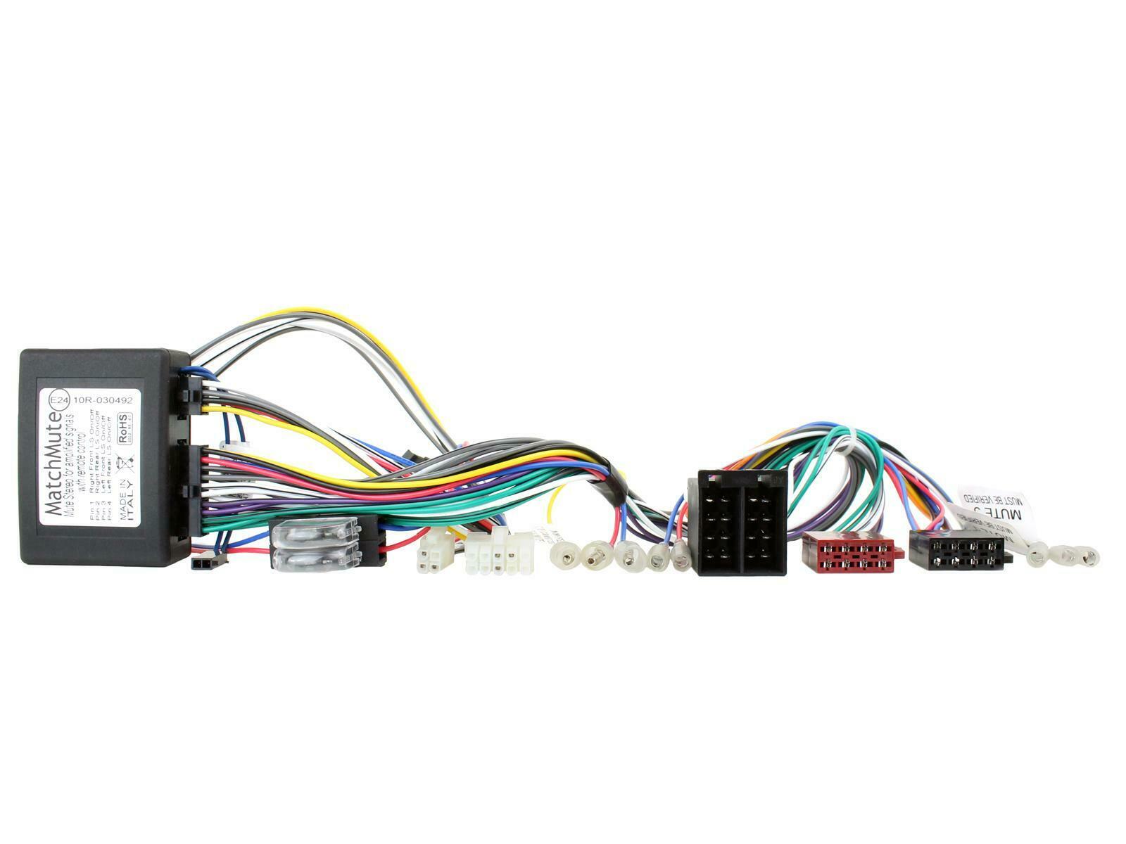 CTTMC001 ISO T-HARNESS FOR AMPLIFIED VEHICLES FITS MERCEDES E CLASS & G CLASS