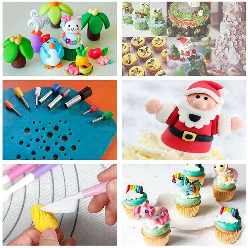 Polymer Clay Cutters,Plastic Clay Modeling Tool and Round Circle Shape CutteO6R7