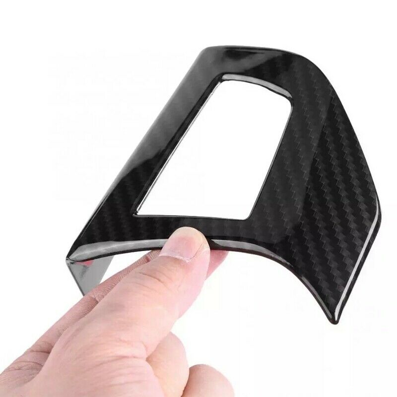 2Pcs Carbon Fiber Style Inner Stee Wheel Cover Trim Stickers for maserati LevaE5
