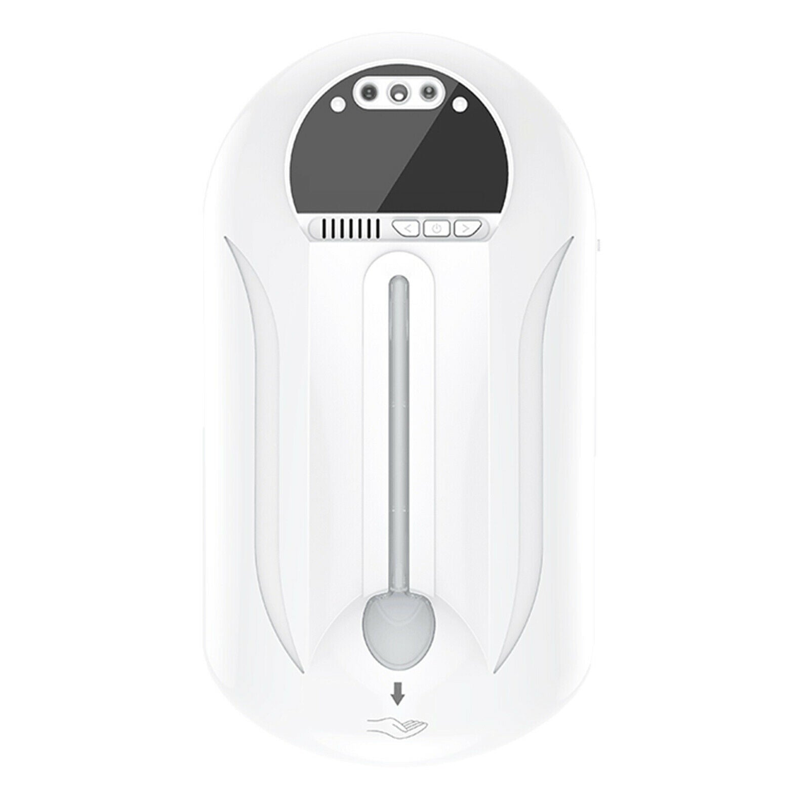 2-in-1 Wall Mounted Thermometer + Automatic Soap Dispenser for Office Home