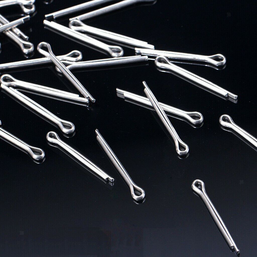 10 Pack  Split Pins Cotter Key Fasteners Hardware For Disc Brake Pads