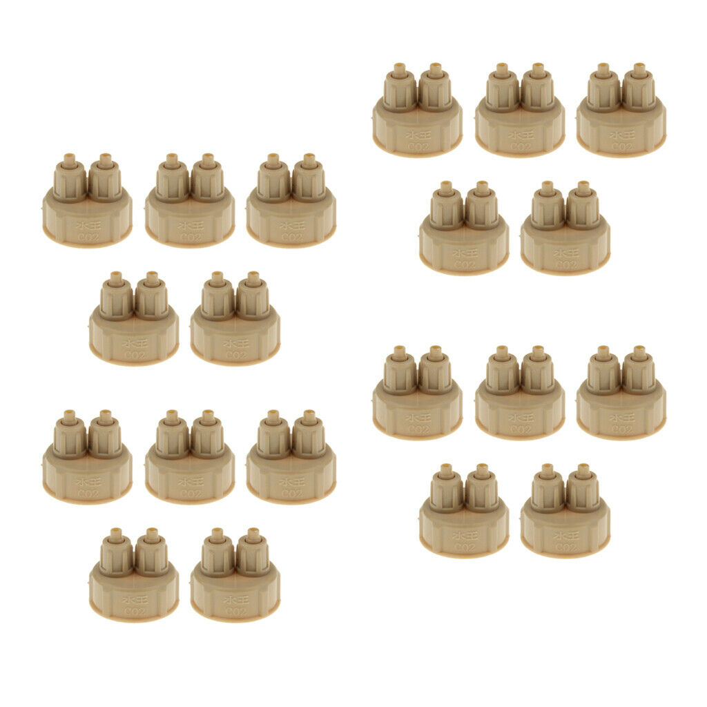 20 Pcs Fish Tank Aquarium CO2 Generator Reactor Bottle  for