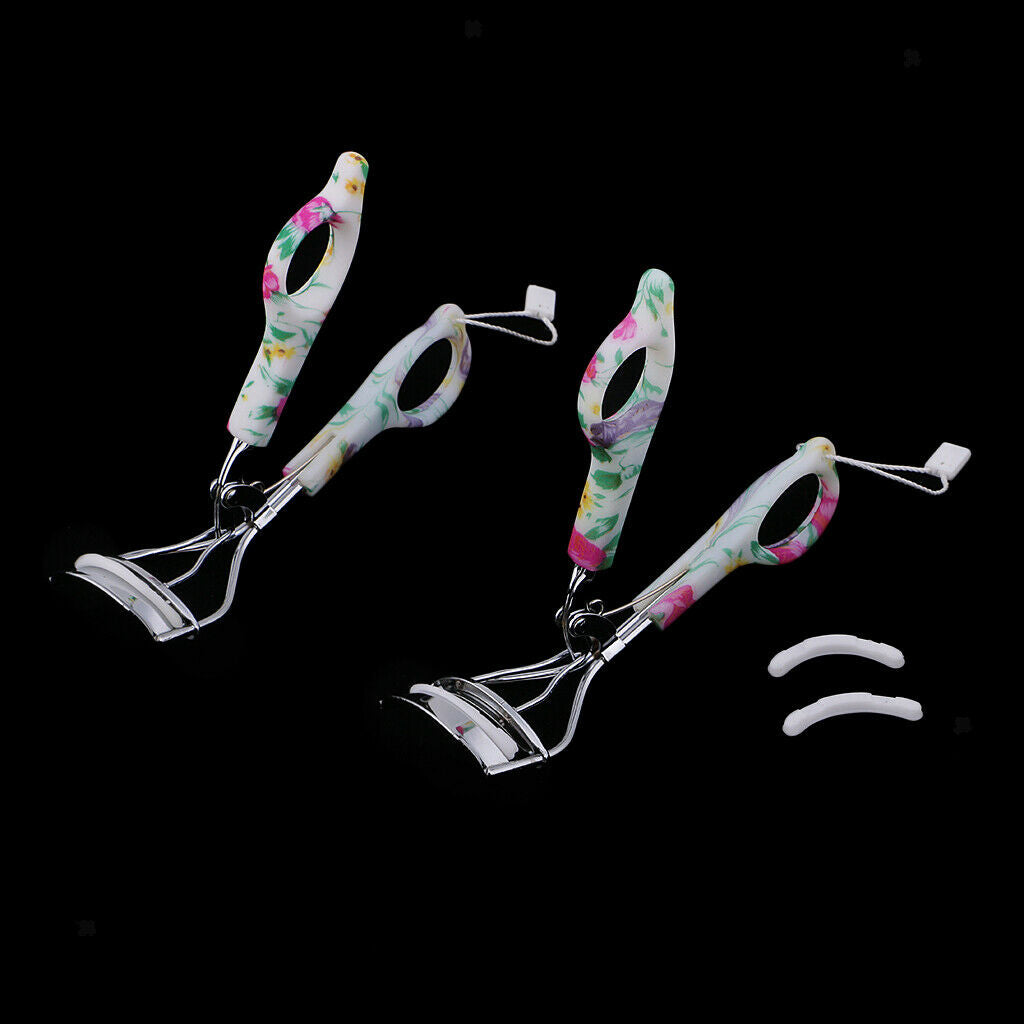 Eyelash Curler for Straight Flat Lashes Silicone Long-lasting Seamless Curls