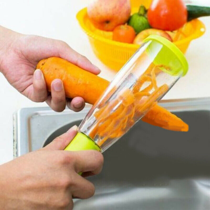 Peeler With Rubbish Bin Stainless Steel Multi-function Vegetable Peeler C.l8