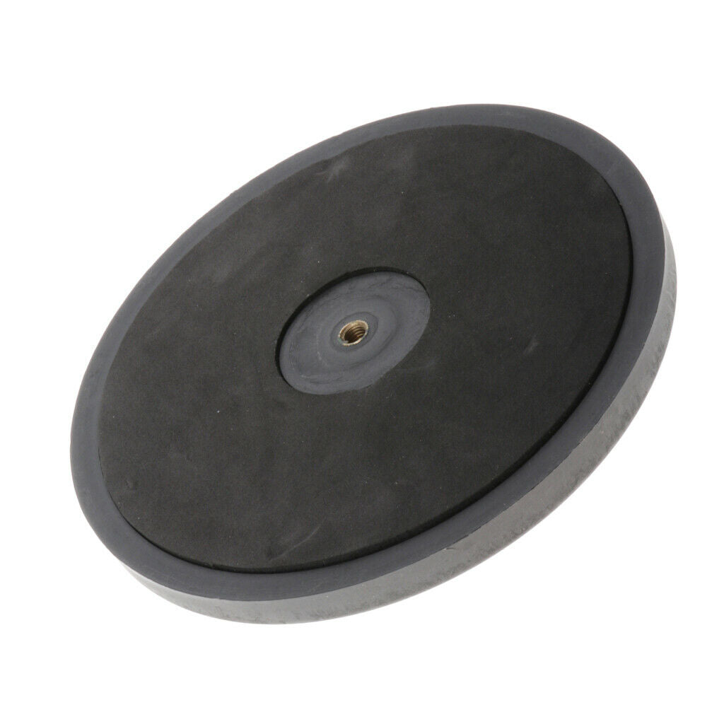 Black Silicone Drum   Practice Pad Musical Instruments Accessory
