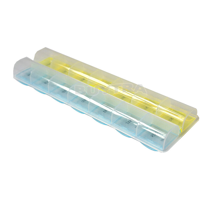 7 Day Pill Box Medicine Tablet Dispenser Organiser Storage Case Am / P.l8