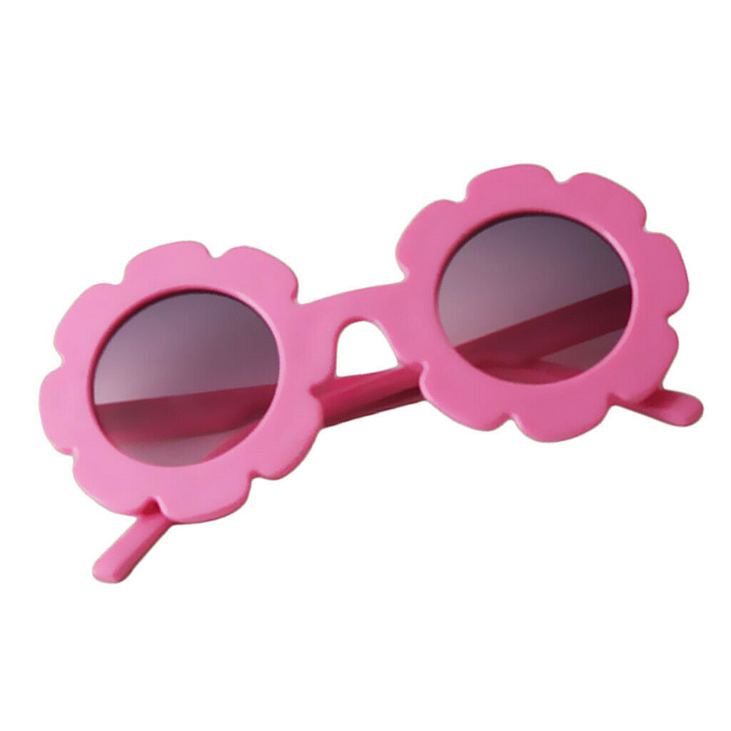 2Pcs Kids Baby Girls Soft Plastic UV400 Sunglasses Eyewear