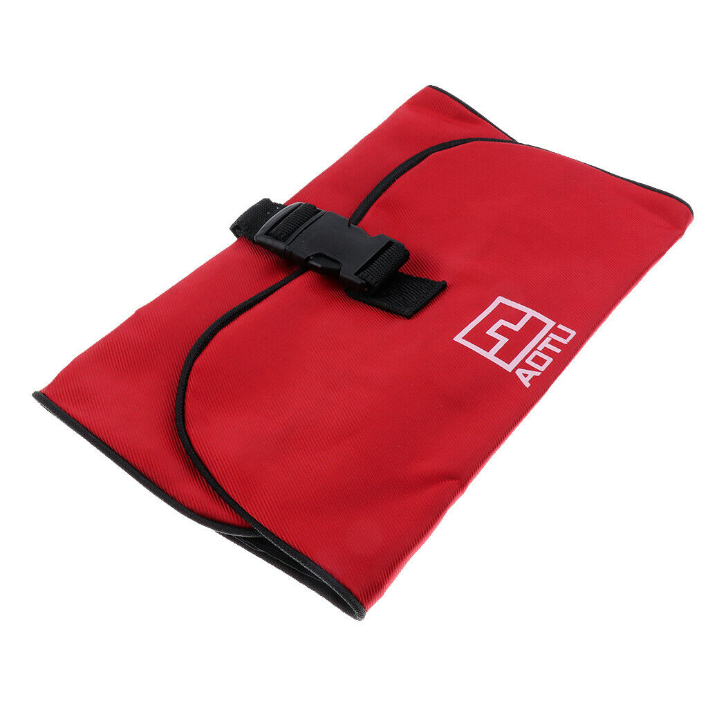 Portable Travel Wash Bag Makeup/Cosmetic Bag Toiletry Organizer Red