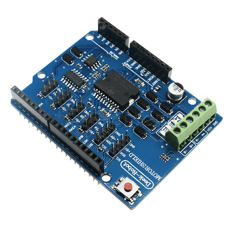 2A H-Bridge 2 way For Arduino UNO 2560 R3 DC Motor Driver Module L298P Shield AS