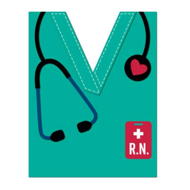 Nurse Clothes Card Making Embossing Stencil DIY Printing Carbon Steel Mould