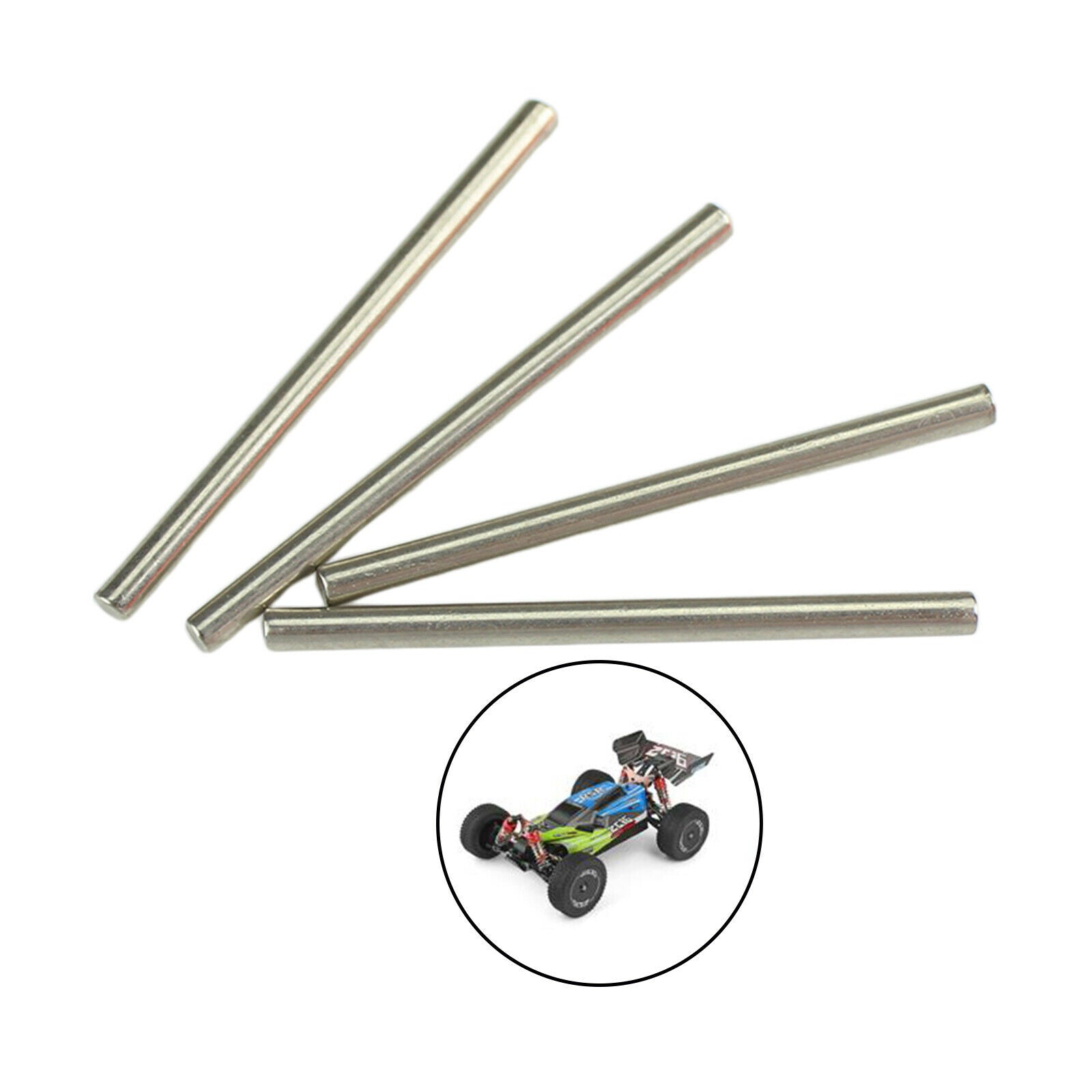 Optical 4-piece RC metal swing arm for WLTOYS 144001 car DIY accessories