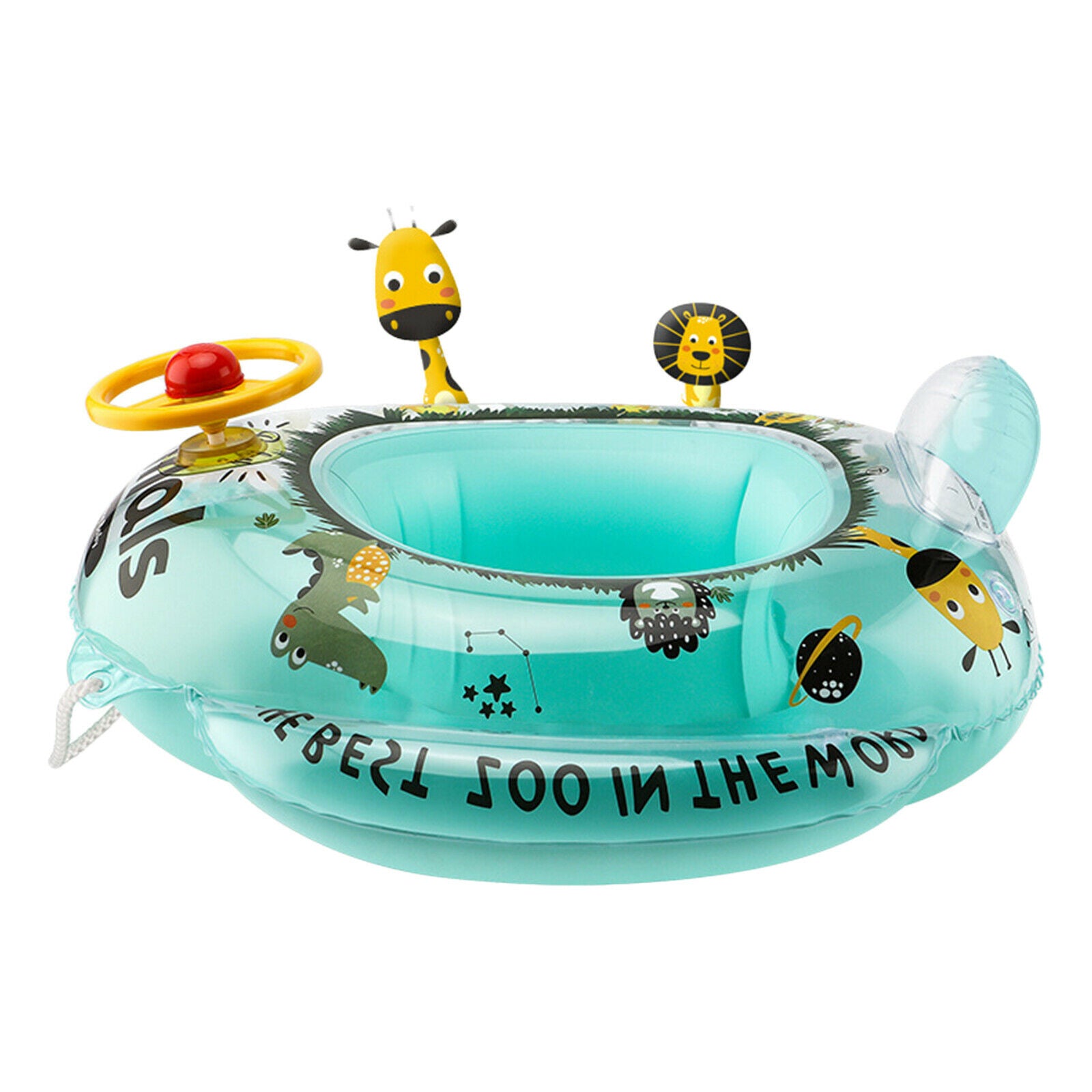 Lovely Cartoon Kids Toddler Baby Swimming Pool Float Inflatable Safety Seat