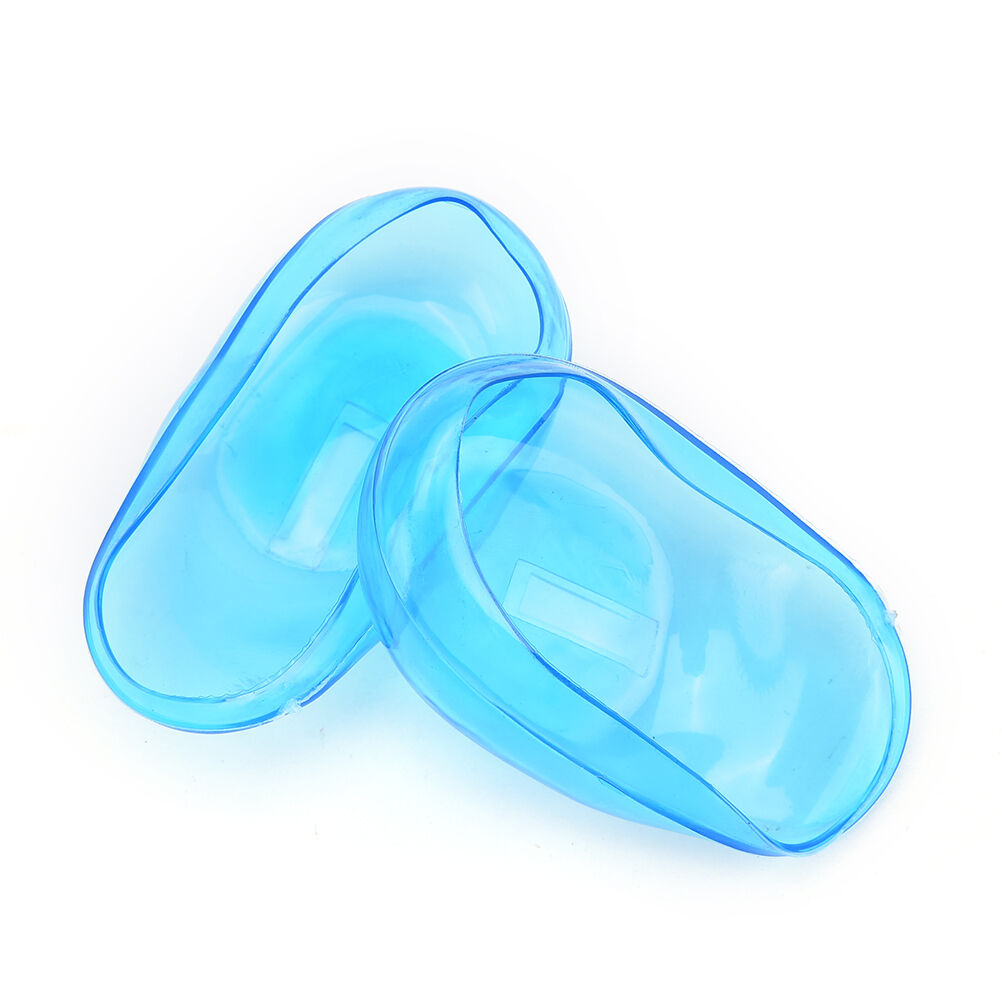 2PCS Practical Travel Hair Color Showers Water Shampoo Ear Protector Cover IBDA