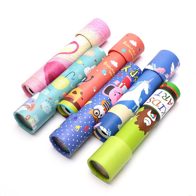 Kids kaleidoscope educational toys creative rotating sensory toys children giSJ