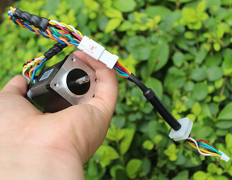 1pcs 35stepper motor with dual induction hall sensor two-phase four-wire encoder