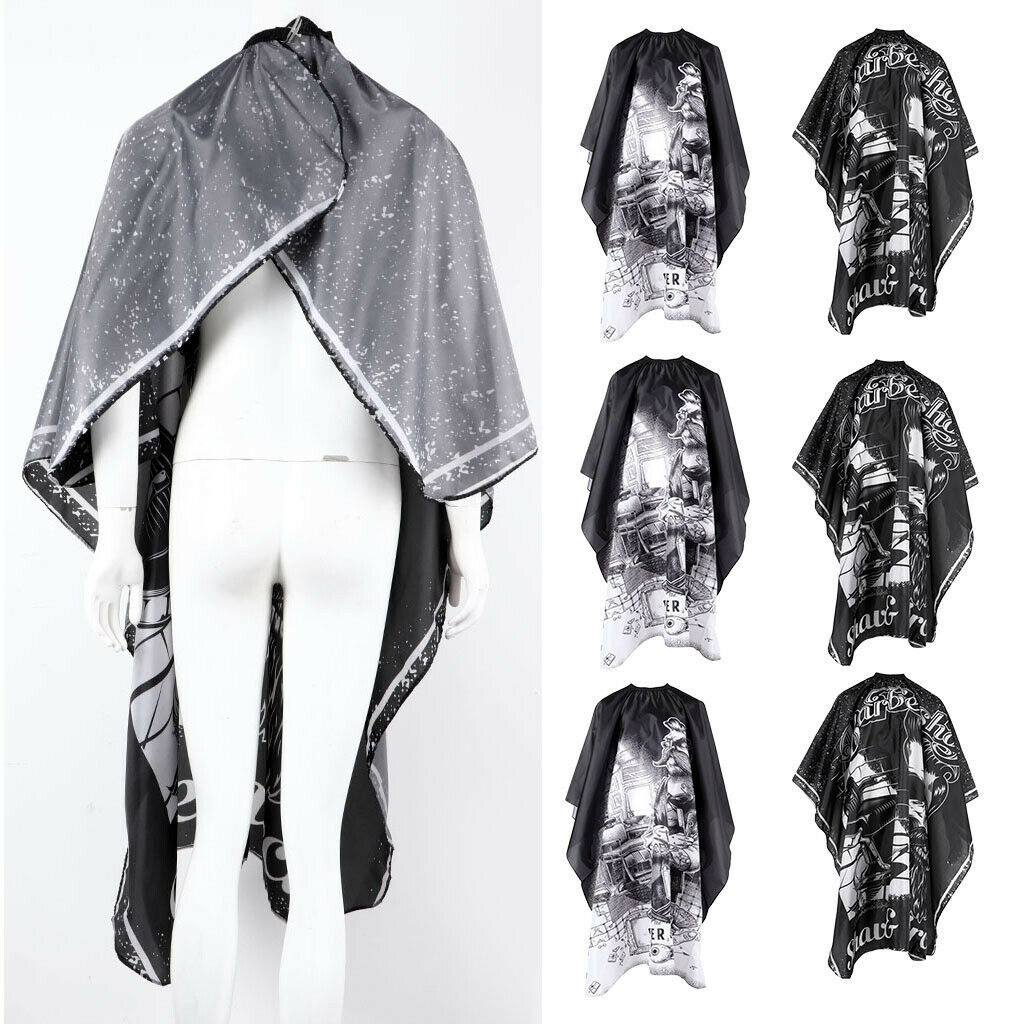 6pcs Hair Cutting Capes Gown Hairdressing Hair Salon Apron Barber Shop Capes