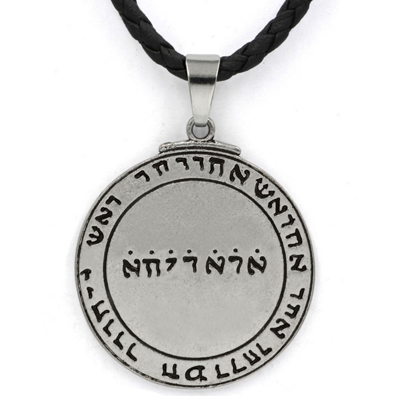 Amulet Pendant Necklace Talisman Good Luck Key of Solomon Pentacle Seal Pendant