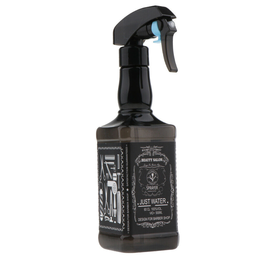 4Pcs Hair Salon Empty Spray Bottle Plastic Hairdressing Water Sprayer 500ml