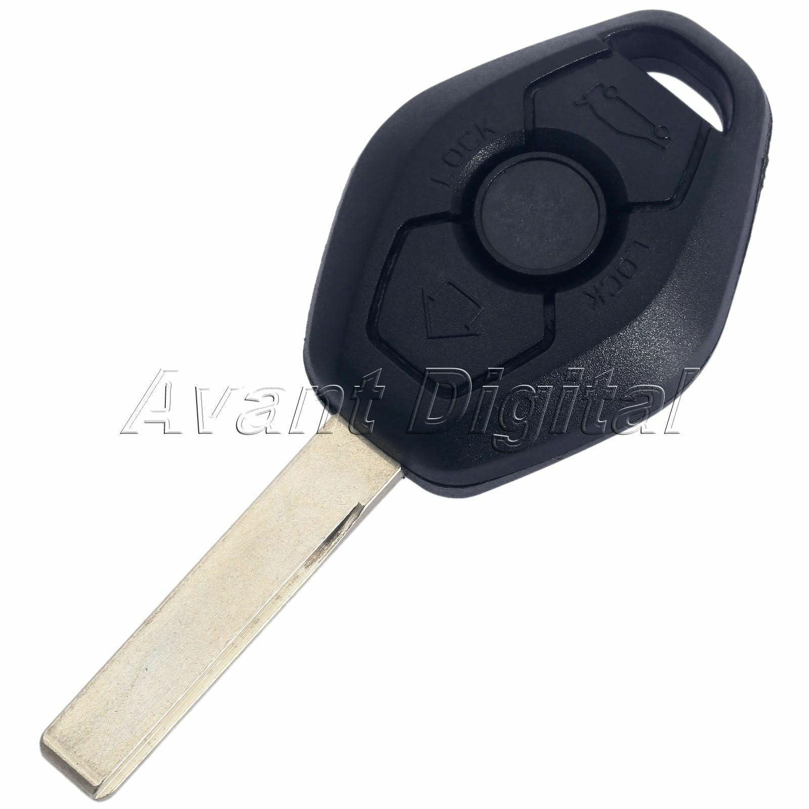 Replacement Keyless Entry Blank Uncut Blade Remote Key Fob Shell Case For