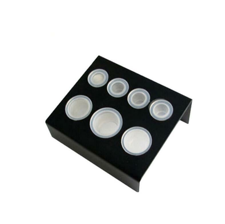 Pro  Stainless Steel Tattoo Pigment Ink Cup Cap Holder Machine Shelf Stan.l8