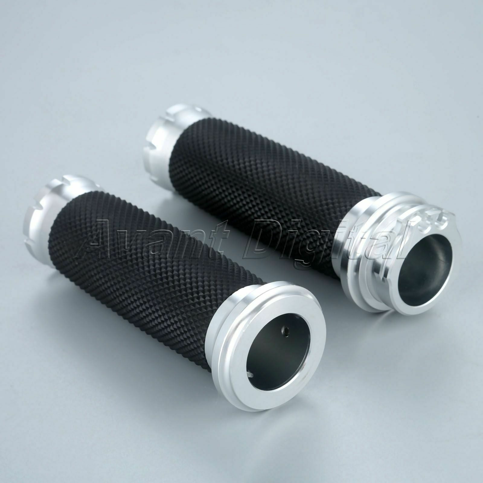 1 Pair 1" 25mm Motorcycle Handlebar Hand Grips for Suzuki Marauder Intruder 800
