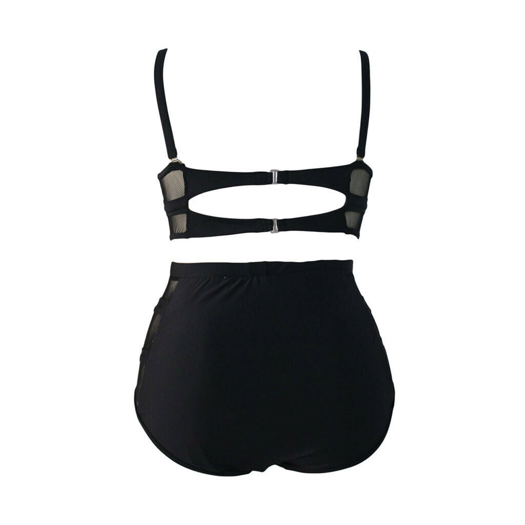 Sexy Women's Swimsuit Swimwear Set Monokini Push up Underwire Bikini XL