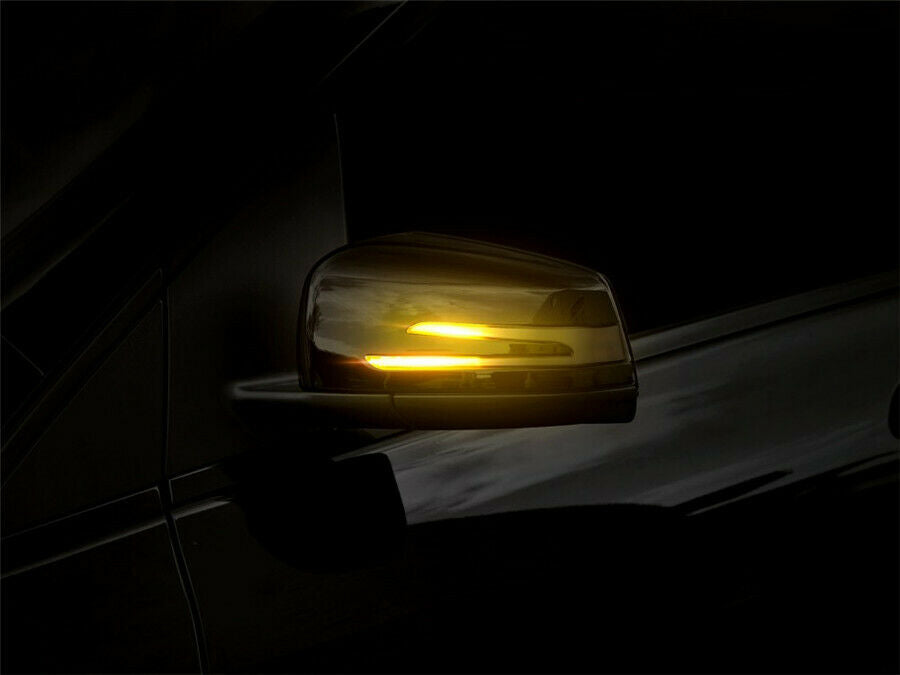 LED Rear View Mirror Blinker Light Turn Signal For Mercedes Benz W204 CLA A B C