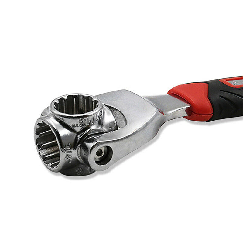 Car Repair Wrench Multi-head Torque Socket 360Â° Spanner Hand Tool Spline Bolts