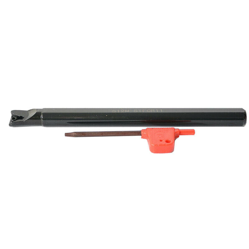 91° S12M STFCR11(12×150mm)Internal Lathe Boring Bar Turning Tool For TCMT1102