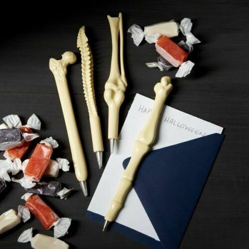 Novelty Writing Supplies Bone Shape Ball Point Pen Creative Stationery XMAS Gift