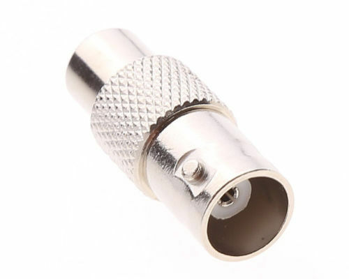 1X BNC Female Jack to RCA Female Plug Connector Adapter for CCTV Camer.l8