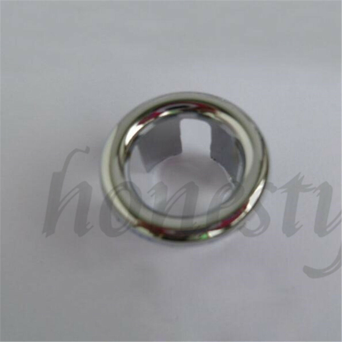 10pcs Bathroom Basin Sink Spare Round Overflow Cover Trim Chrome Replacement