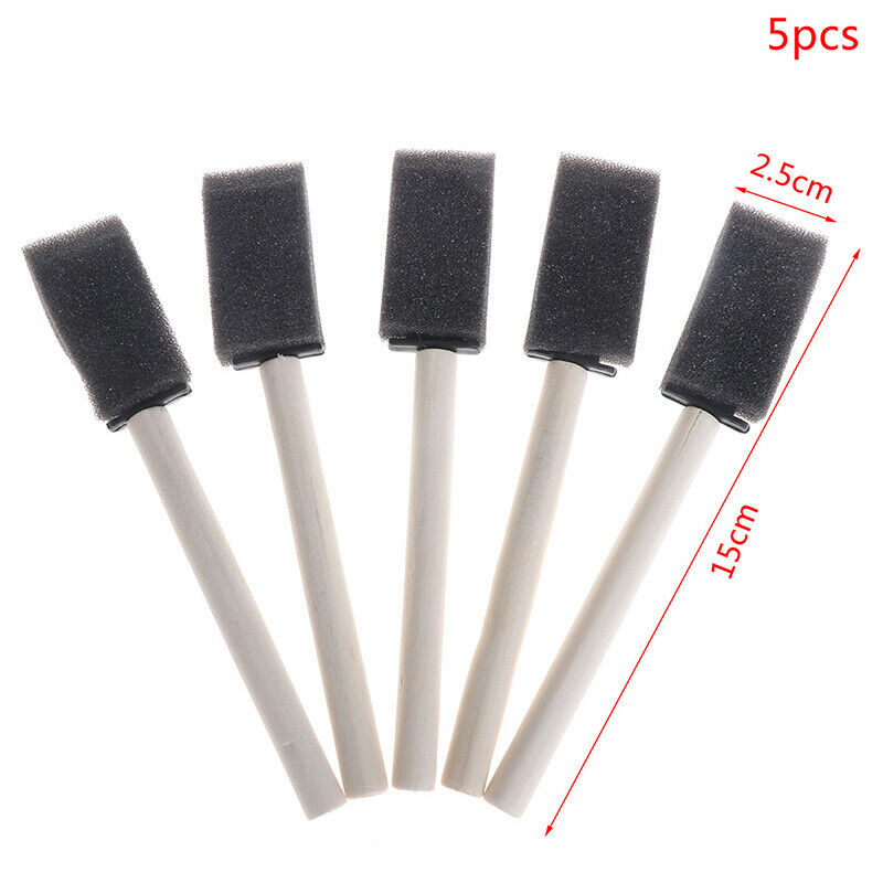 5Pcs Car Air Conditioner Vent Brush Grille Cleaner Auto Detailing Duster .l8