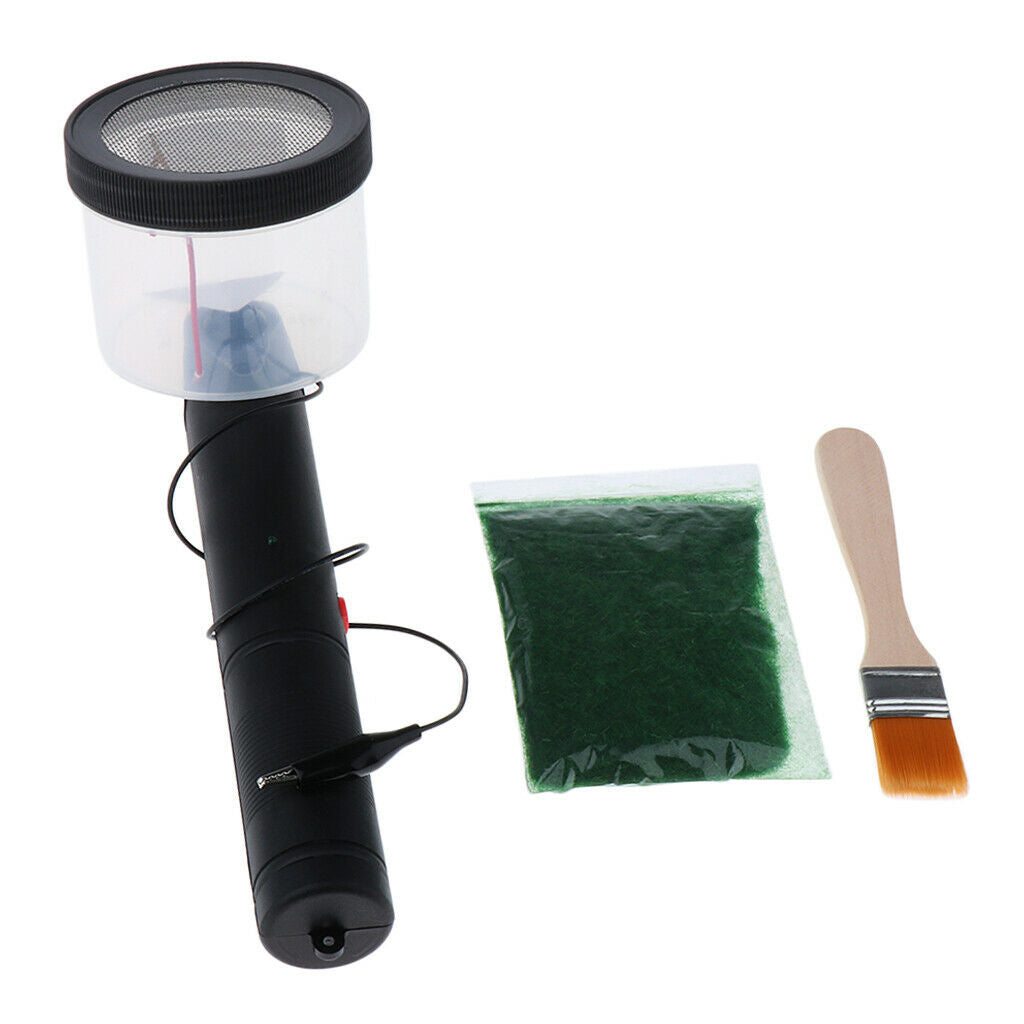 Handy Flocking Machine Electrostatic Applicator Kit O Models Sceneries