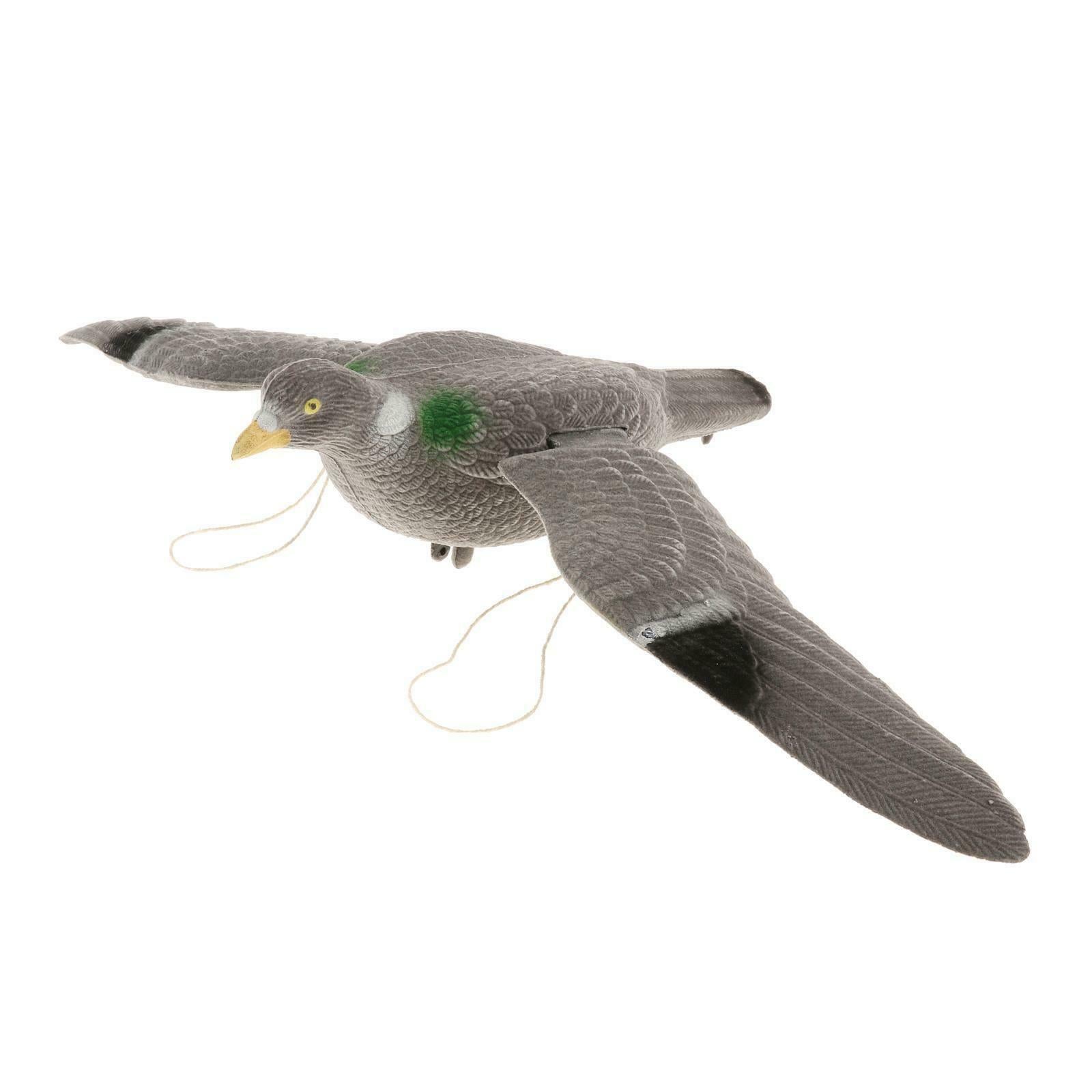 Garden Realistic Pigeon Bird Scarer Pest Control Hunting Decoy Decor Statue
