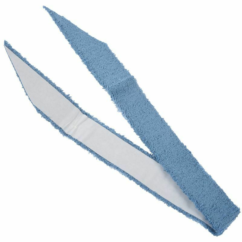 Steel Blue Self-adhesive Tennis Badminton Racquet Towel Grip 25.5"  Z4X4