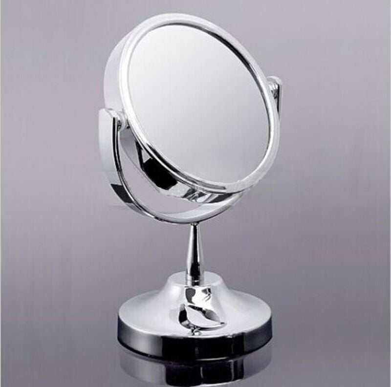 Makeup Cosmetic Mirror & Double-Sided Normal and Magnifying Stand Mirro.l8