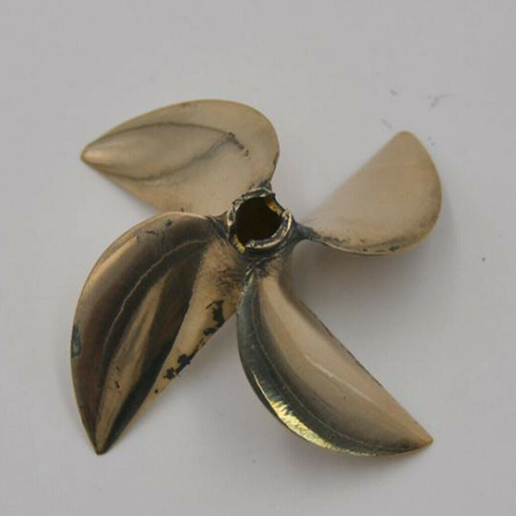 Copper RC Boat 4- Left Propeller 26cc For 6.35mm 1/4" Prop Shaft Boat