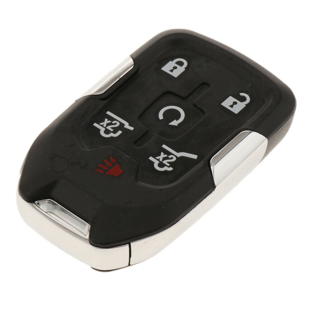Car 6 Button Key Fob Remote Shell Case with Key for GMC