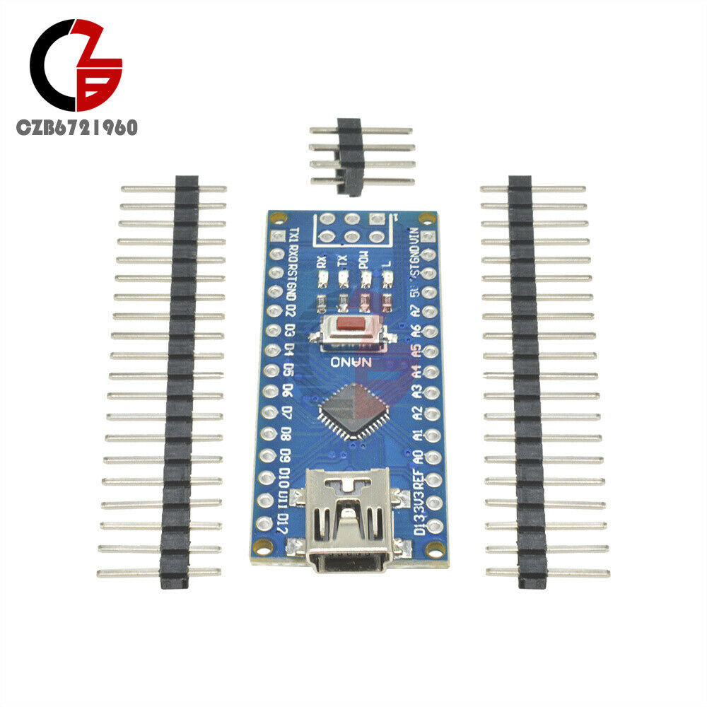 5PCS Nano V3.0 5V 16MHz Mini USB ATmega328 CH340G Driver Micro-Controller Kit