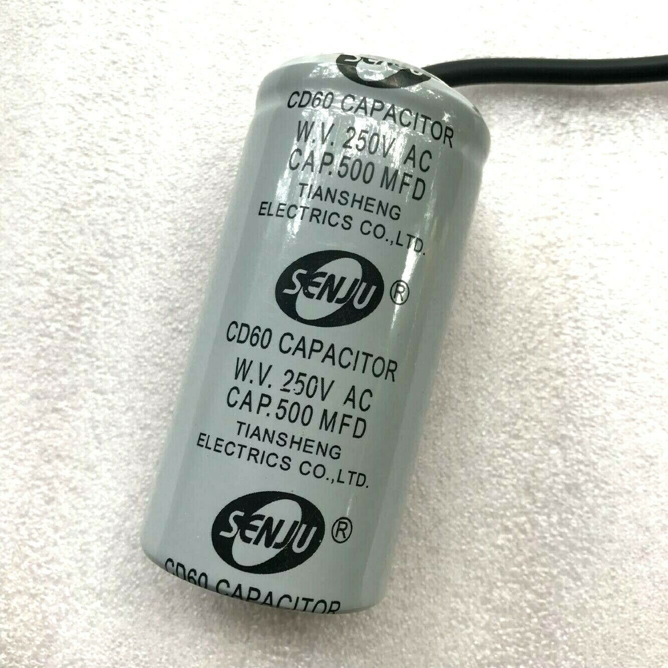 Brand New CD60 Motor Start Capacitor 500 MFD UF 250VAC HVAC Capacitor
