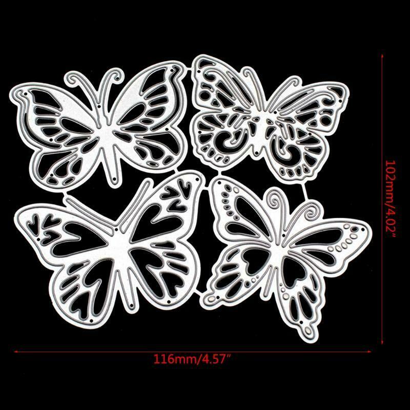 Butterfly Metal Cutting Dies Stencil Scrapbook DIY Album Stamp Paper Card Mold