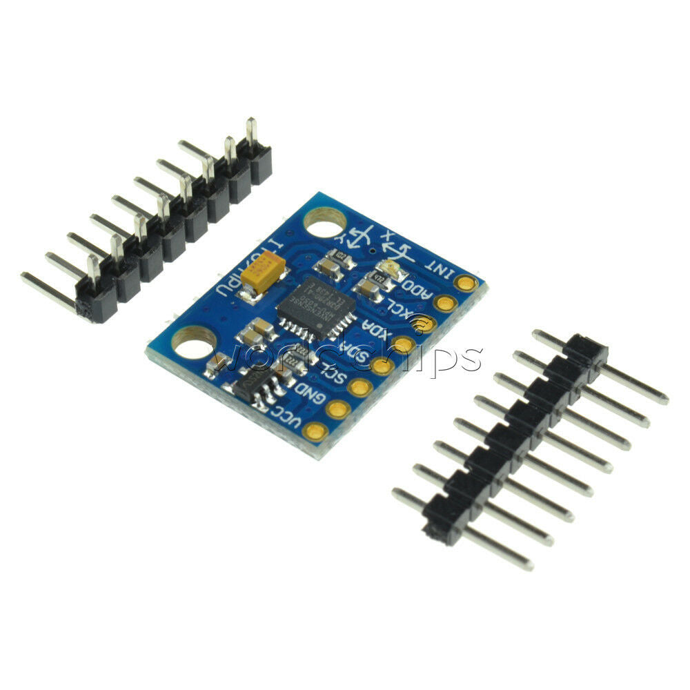 10pcs MPU-6050 Module 3Axis Gyroscope+Accelerometer Module For Arduino MPU 6050