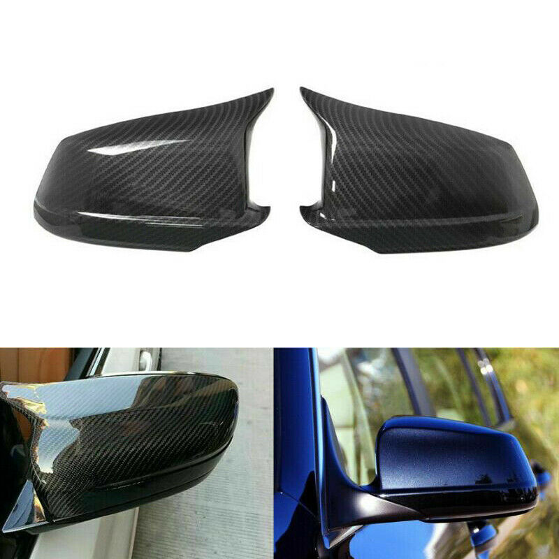 For BMW F10 Sedan 520i 523i 525i 528i 530i 535i Carbon Fiber Mirror Cover Cap