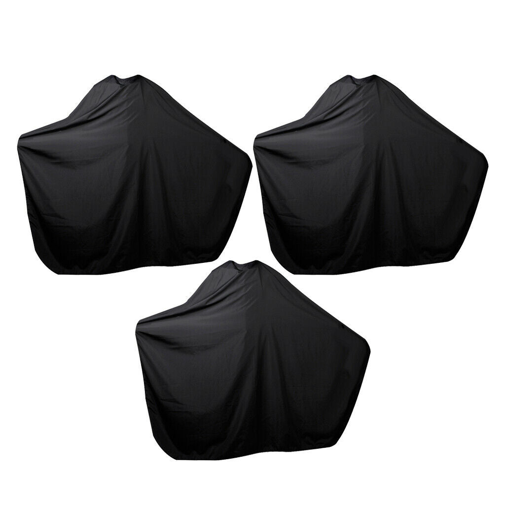 3 Pieces Large Salon Barber Hair Cut Cutting Hairdressing Cape Cloth Cloth