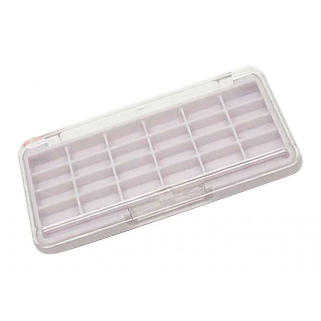 3Pcs 24 Grids Empty Makeup Lipstick Cosmetics Powder Blusher Palette Case