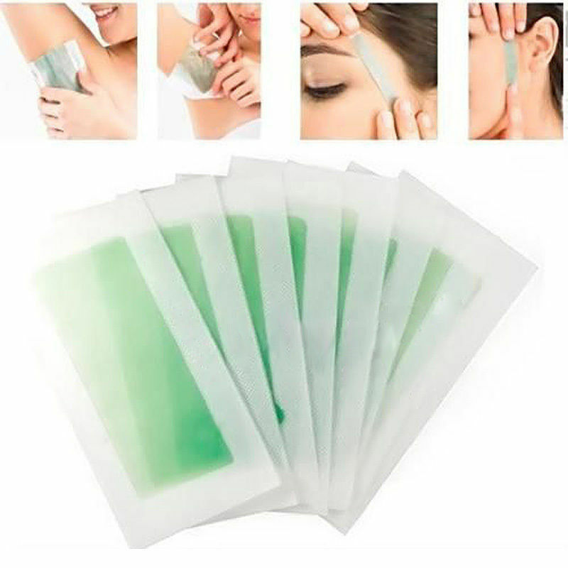 10Sides Pro Leg Body Hair Removal Depilatory Wax Strips Papers Waxing Nonwoven