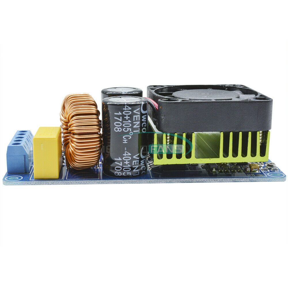IRS2092S 500W Mono Channel Digital Amplifier Class D HIFI Power Amp Board+FAN