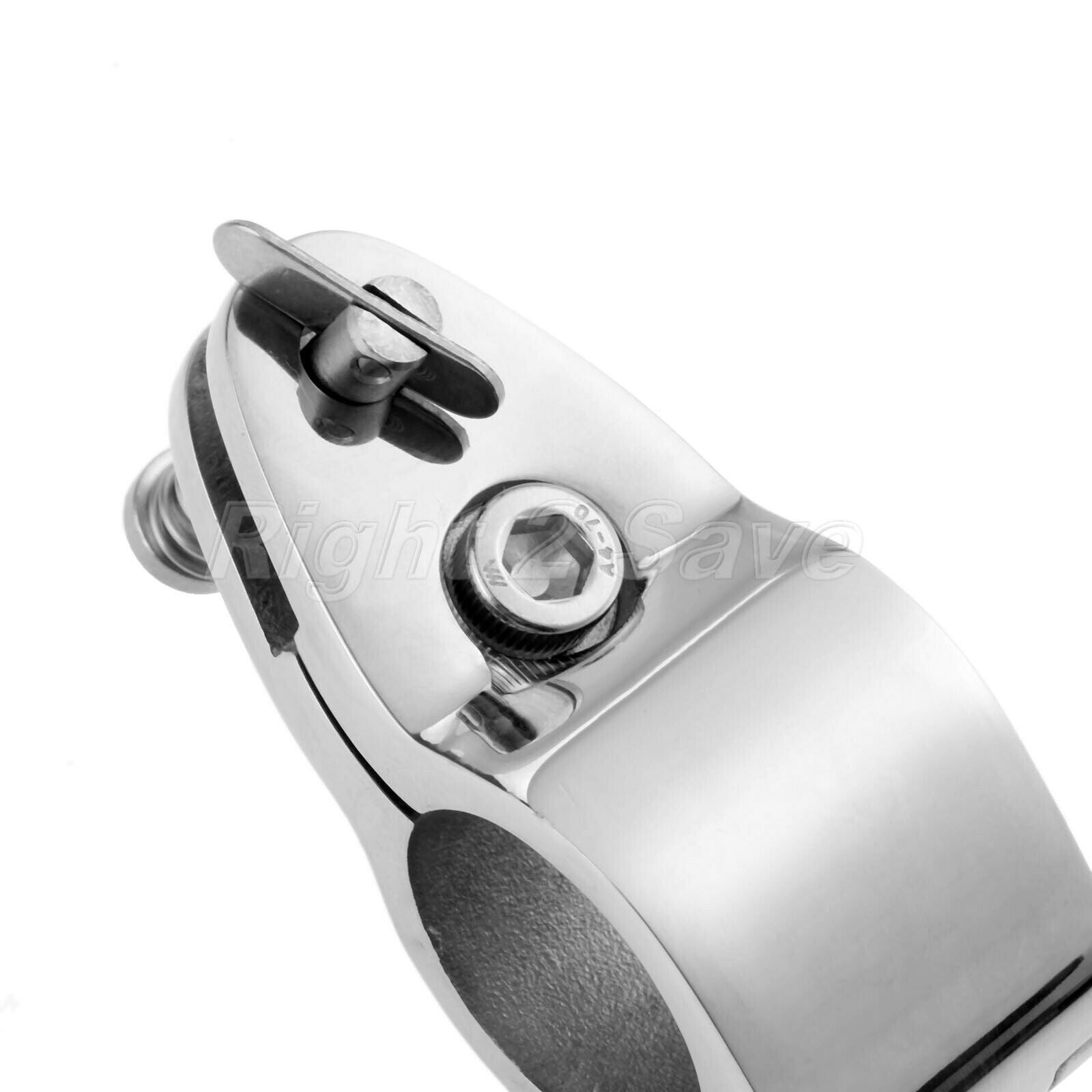 1" Boat Marine Stainless Hardware Fittting Bimini Top Jaw Slide Hinged Adapter