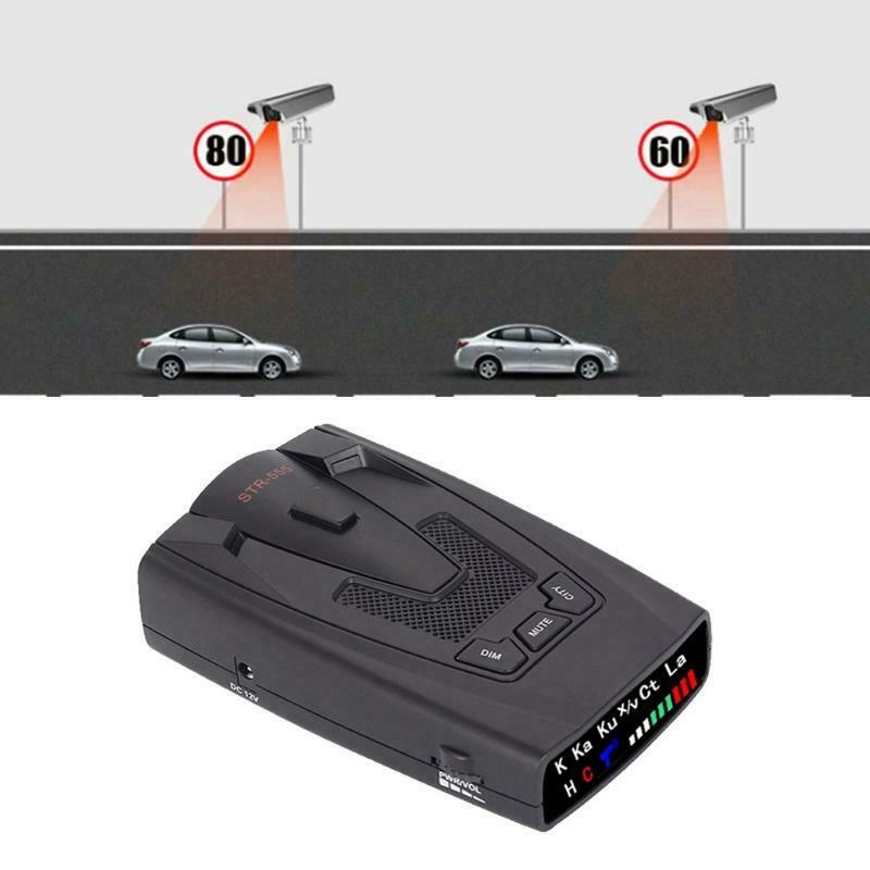STR555 Radars Detector for Cars Full-Band Monitoring Car Detector Anti Radars